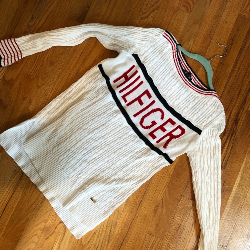 VINTAGE TOMMY HILFIGER  KNOTTED TUNIC